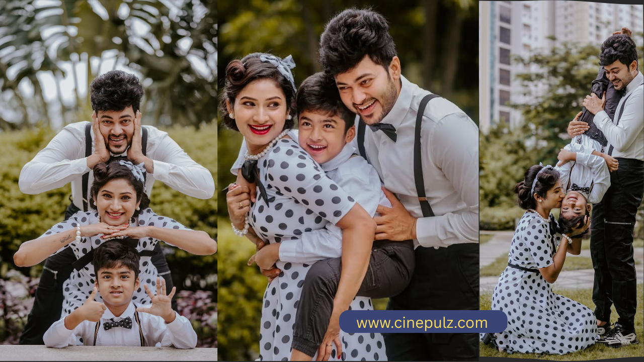 TV serial actors son birthday photos